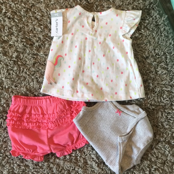 Unicorn Onesie/shorts/Top Set - Picture 2 of 2